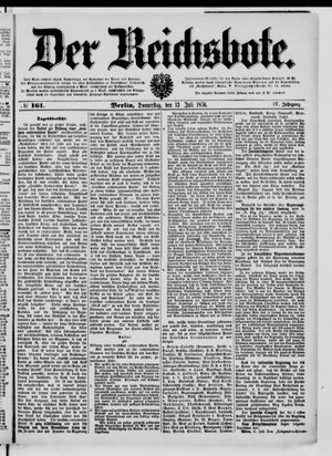 Der Reichsbote vom 13.07.1876