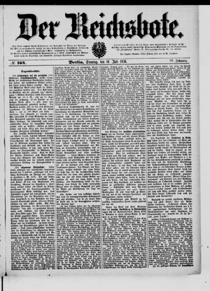 Der Reichsbote vom 16.07.1876