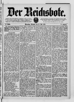 Der Reichsbote on Jul 19, 1876