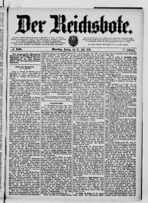 Der Reichsbote vom 21.07.1876