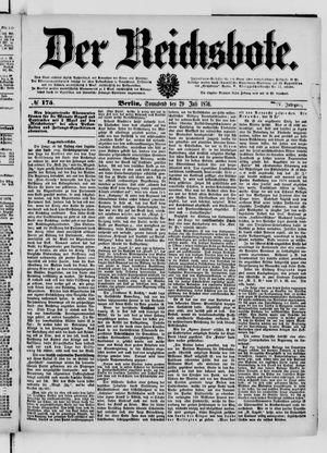 Der Reichsbote on Jul 29, 1876