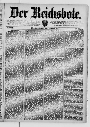Der Reichsbote on Nov 8, 1876