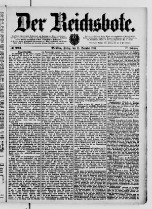 Der Reichsbote vom 15.12.1876