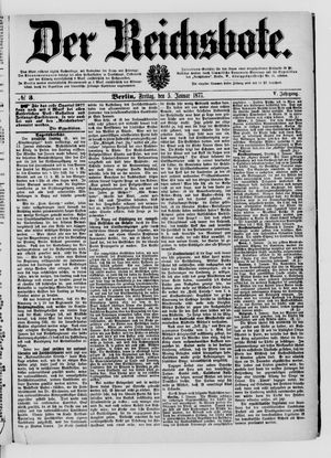 Der Reichsbote on Jan 5, 1877