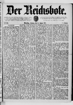 Der Reichsbote vom 14.01.1877