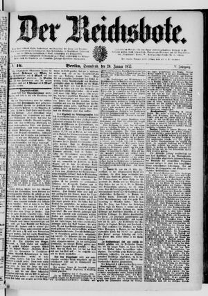 Der Reichsbote on Jan 20, 1877
