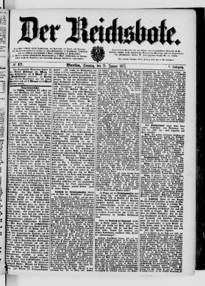 Der Reichsbote vom 21.01.1877