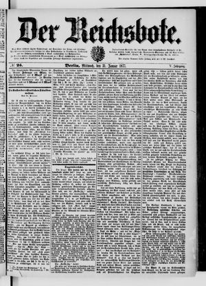 Der Reichsbote vom 31.01.1877