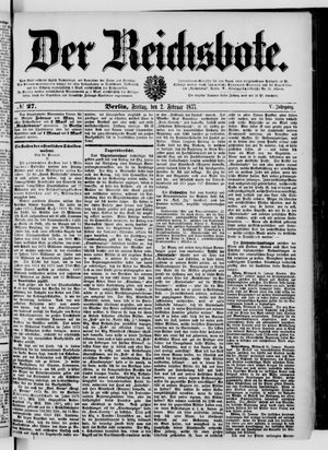 Der Reichsbote on Feb 2, 1877