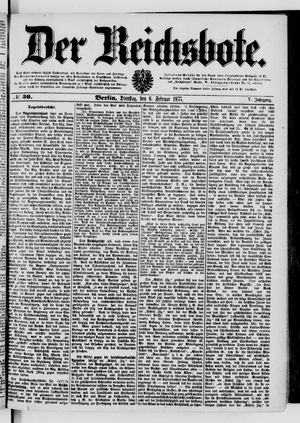 Der Reichsbote vom 06.02.1877