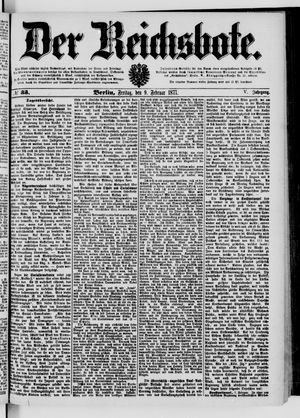 Der Reichsbote on Feb 9, 1877