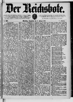 Der Reichsbote vom 17.02.1877