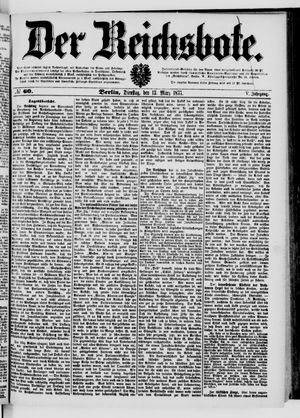 Der Reichsbote vom 13.03.1877