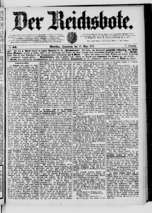 Der Reichsbote vom 17.03.1877
