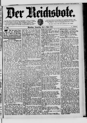 Der Reichsbote on Apr 5, 1877