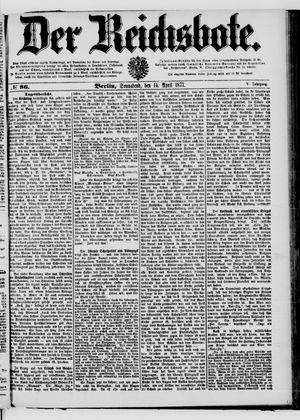 Der Reichsbote on Apr 14, 1877
