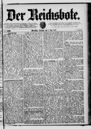 Der Reichsbote on May 2, 1877