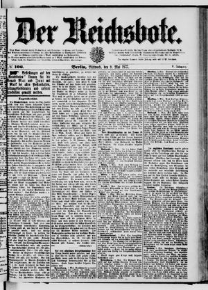 Der Reichsbote vom 09.05.1877
