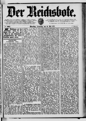 Der Reichsbote on May 10, 1877