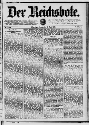 Der Reichsbote vom 03.06.1877