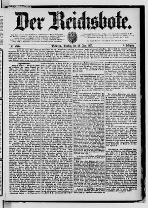 Der Reichsbote vom 26.06.1877