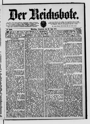 Der Reichsbote on Jun 30, 1877
