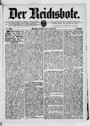 Der Reichsbote vom 08.07.1877