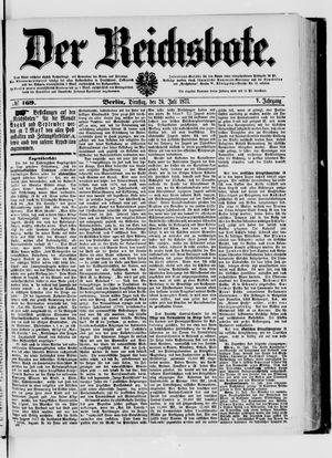 Der Reichsbote vom 24.07.1877