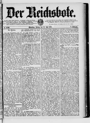Der Reichsbote on Jul 27, 1877