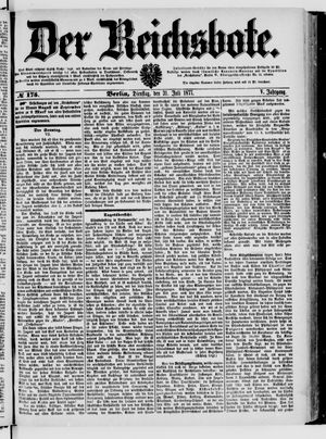 Der Reichsbote on Jul 31, 1877