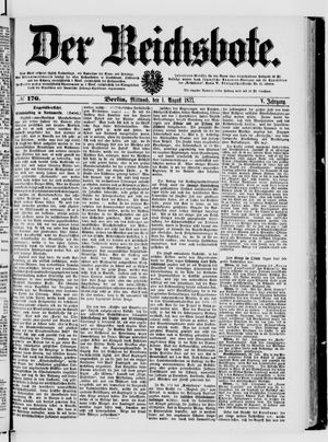 Der Reichsbote vom 01.08.1877