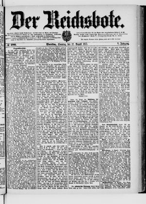 Der Reichsbote vom 12.08.1877