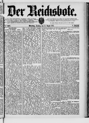 Der Reichsbote vom 14.08.1877