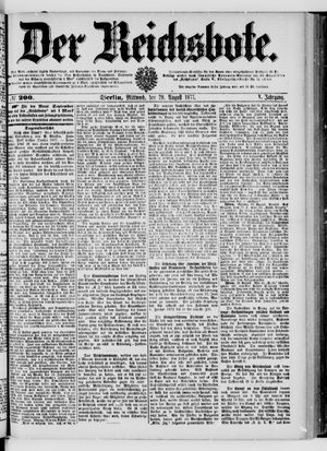 Der Reichsbote on Aug 29, 1877