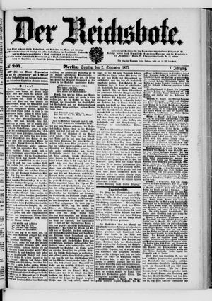 Der Reichsbote vom 02.09.1877