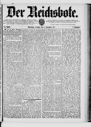 Der Reichsbote vom 04.09.1877