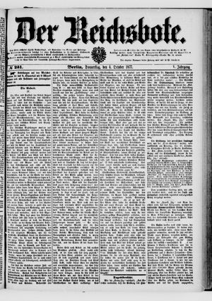 Der Reichsbote vom 04.10.1877