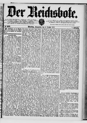 Der Reichsbote vom 06.10.1877