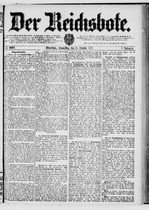Der Reichsbote on Oct 11, 1877