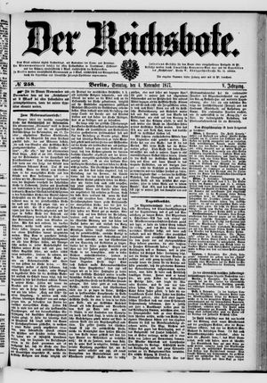 Der Reichsbote vom 04.11.1877