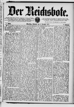 Der Reichsbote vom 05.12.1877