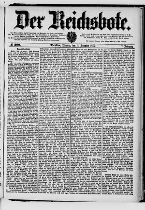 Der Reichsbote vom 11.12.1877