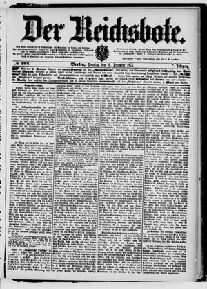 Der Reichsbote vom 16.12.1877