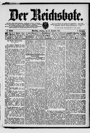 Der Reichsbote vom 23.12.1877