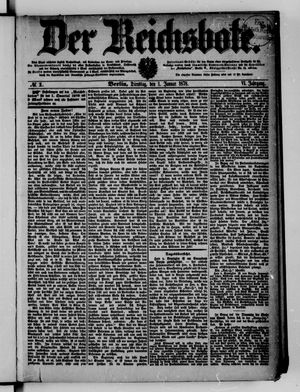 Der Reichsbote on Jan 1, 1878