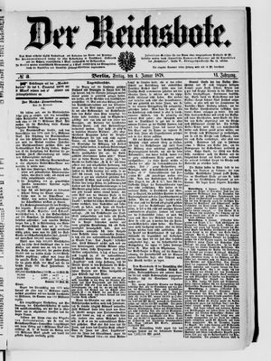 Der Reichsbote vom 04.01.1878
