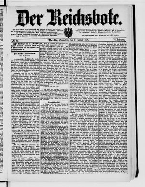 Der Reichsbote on Jan 5, 1878