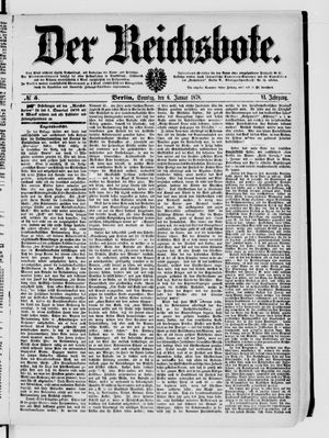 Der Reichsbote on Jan 6, 1878