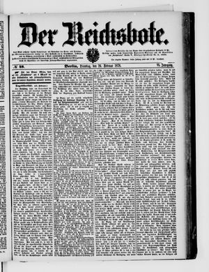 Der Reichsbote vom 26.02.1878