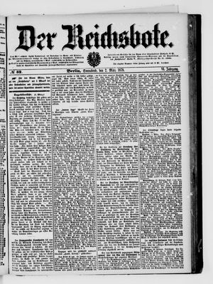 Der Reichsbote on Mar 2, 1878